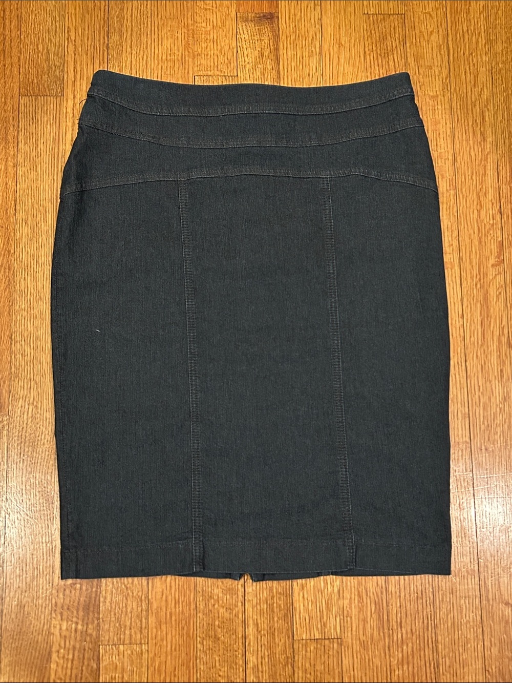 Focus 2000 Dark Blue Denim Pencil Skirt Size 10